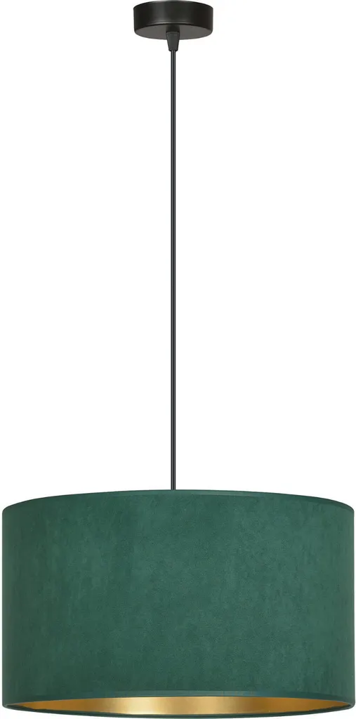 Suspension pour cuisine ou bureau HILDE 1051/1 vert foncé culot E27