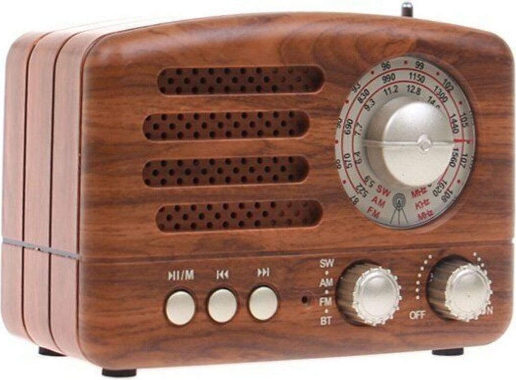 Drei Band Retro Radio AUX-IN Bluetooth USB/SD/TF MP3 mit Produktbild 