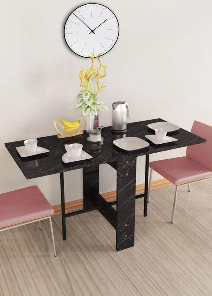 Praktische Tafel – Eettafel – Eettafel uitschuifbaar – Opvouwbaar – Flamingo –