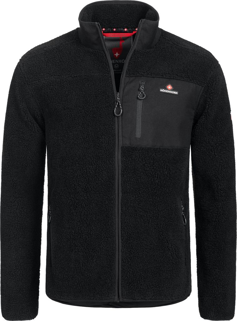 Höhenhorn Birkkar Herren Fleece Jacke Schwarz Gr. 3XL Produktbild 