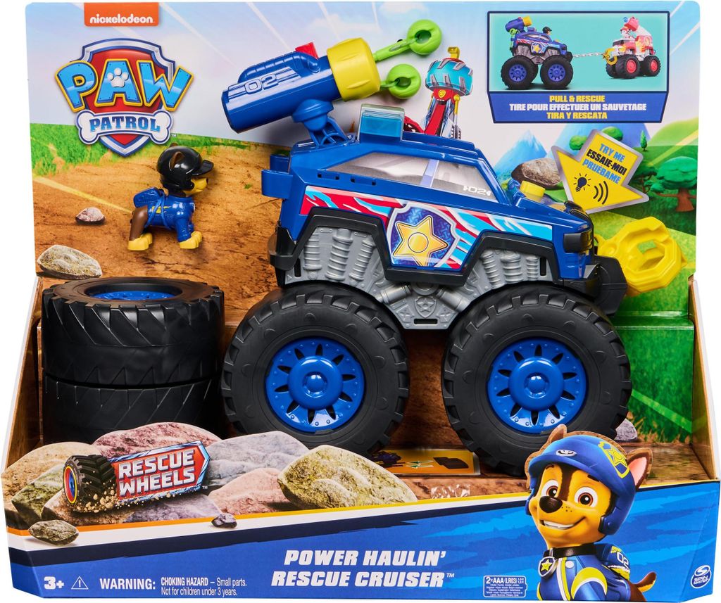 Spin Master PAW Patrol Rescue Wheels Chase Deluxe Vehicle Produktbild 