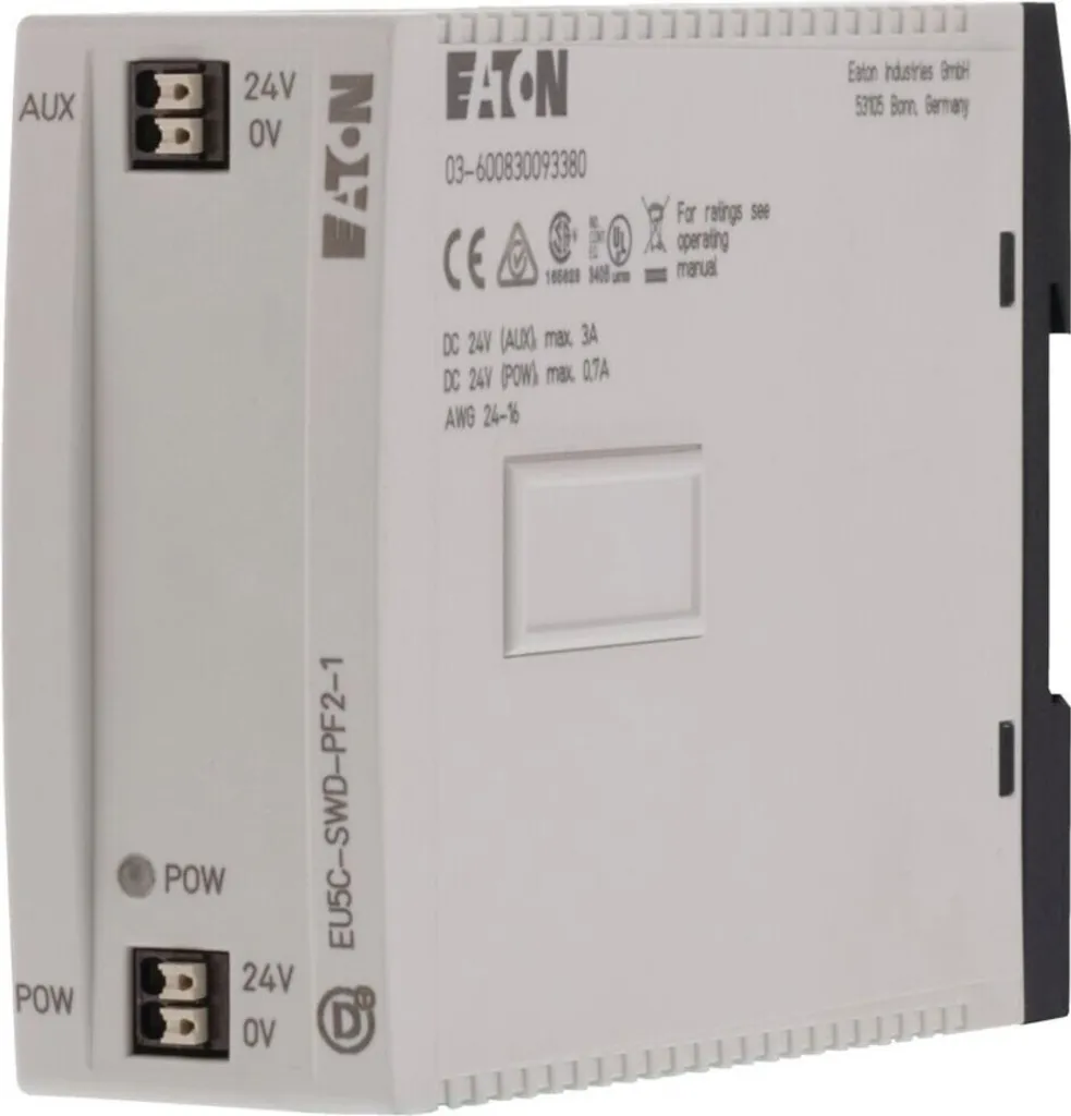 Eaton 116380 Powerfeed 2 Unité d'Injection 24V DC SmartWire-DT Pro
