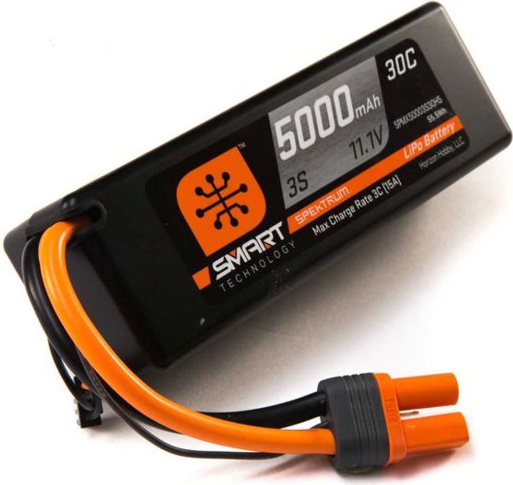 Spektrum SPMX50003S30H5 5000mah 3S 11.1V Smart LiPo 30C Produktbild 