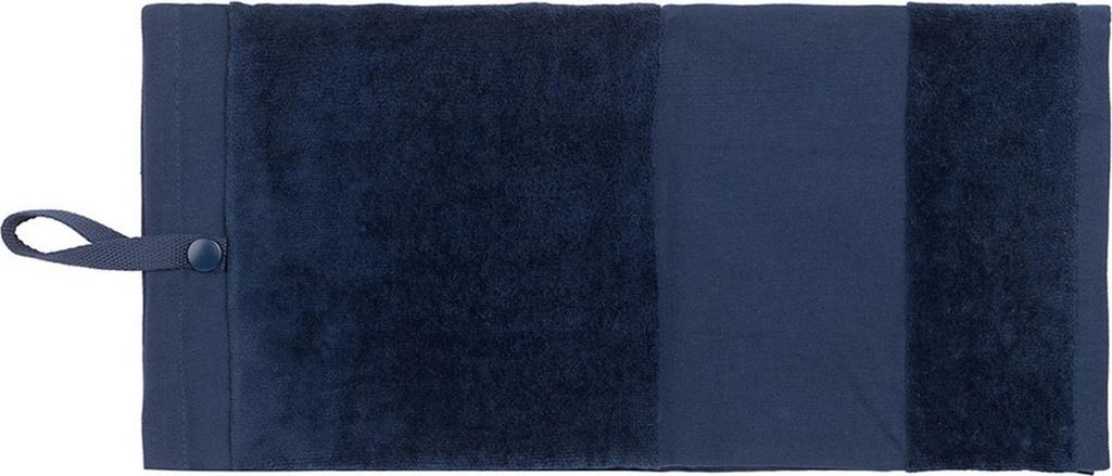 Towel City - "Deluxe" Golf-Handtuch, Velours, Dreifach gefaltet RW11261 (Einheitsgröße) (Marine)
