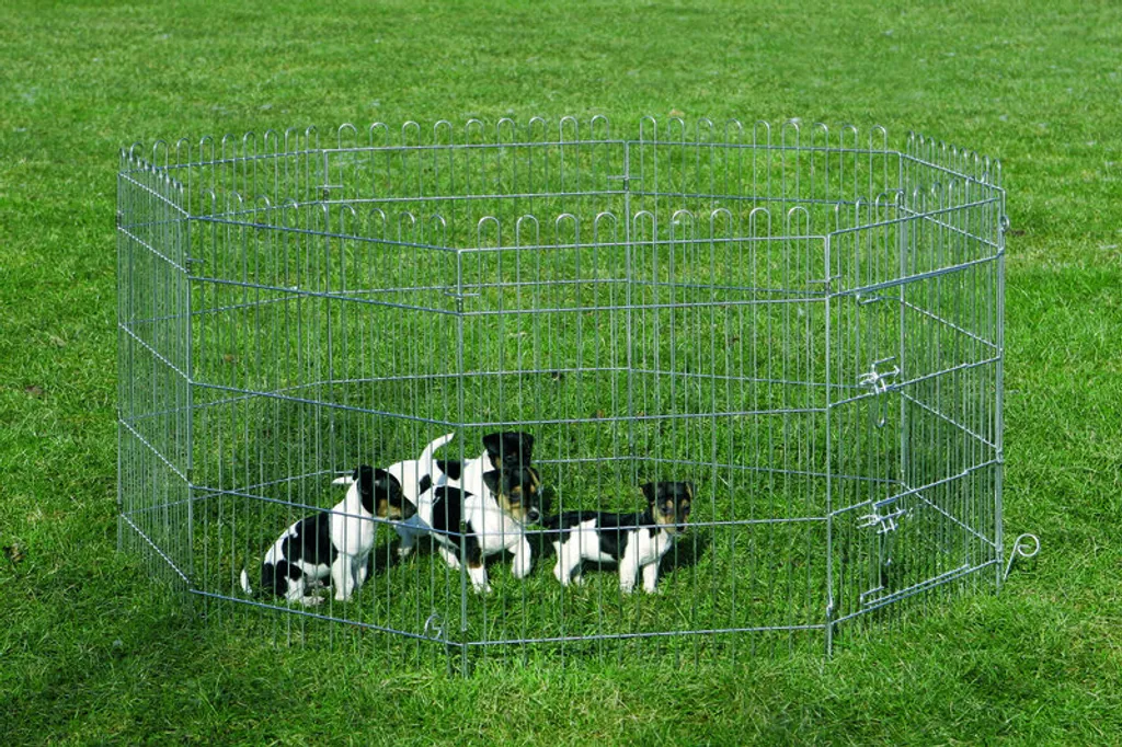Enclos Jardin pour Petits Animaux Nobby - Parc de Jeu 8 Éléments 76x61