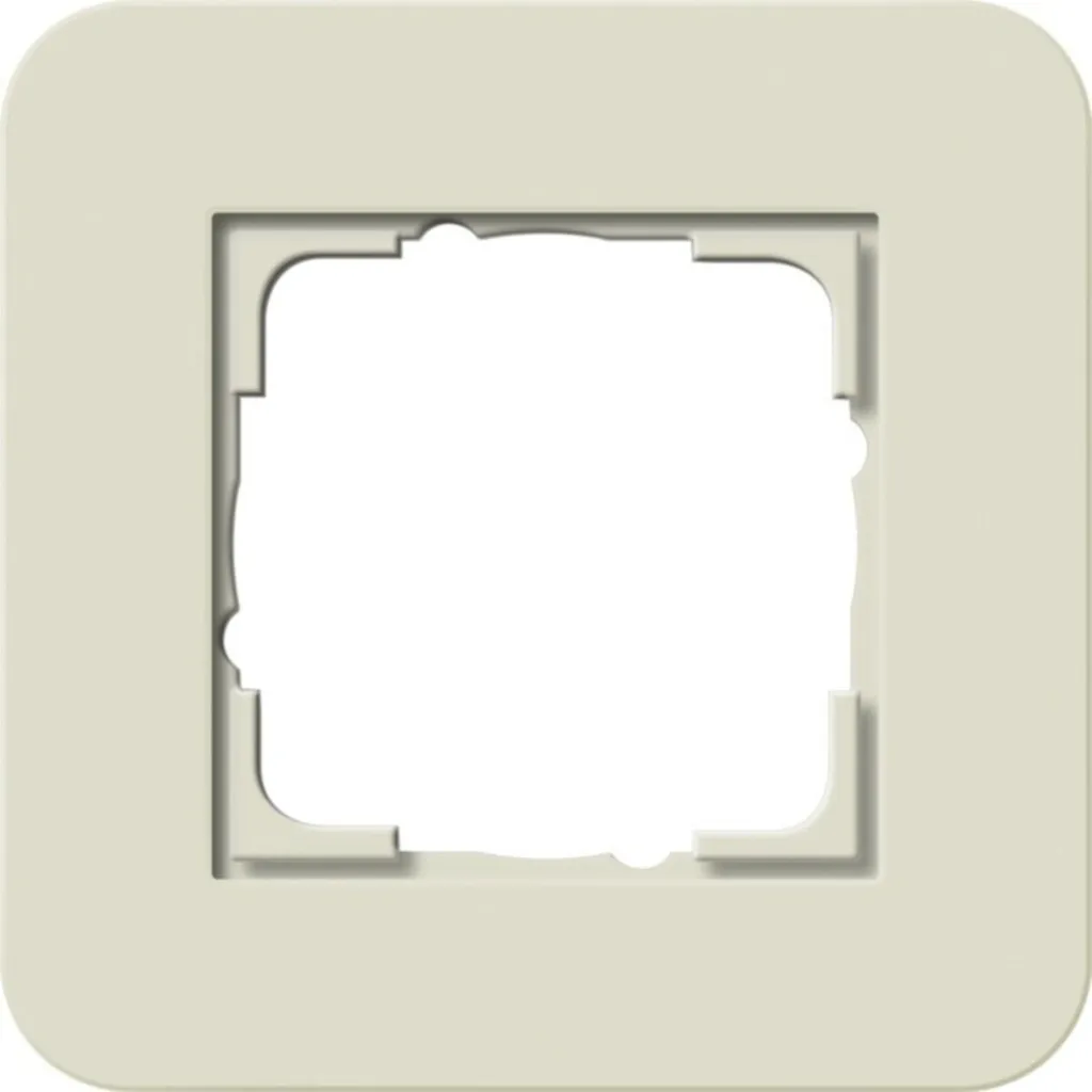 Habillage pour interrupteur GIRA Sable Brillant 1 poste 0211 417