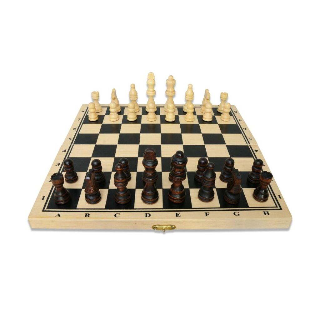 SIMBA NORIS scacchi in legno deluxe 610-8014 Immagine del prodotto 