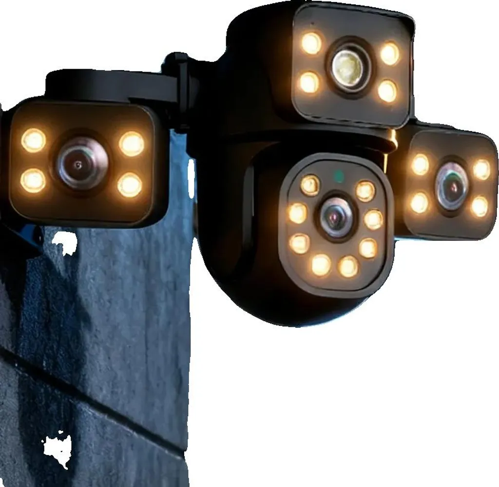 Caméra Connectée 8K 15MP Autotracking avec Vision Nocturne de Précision