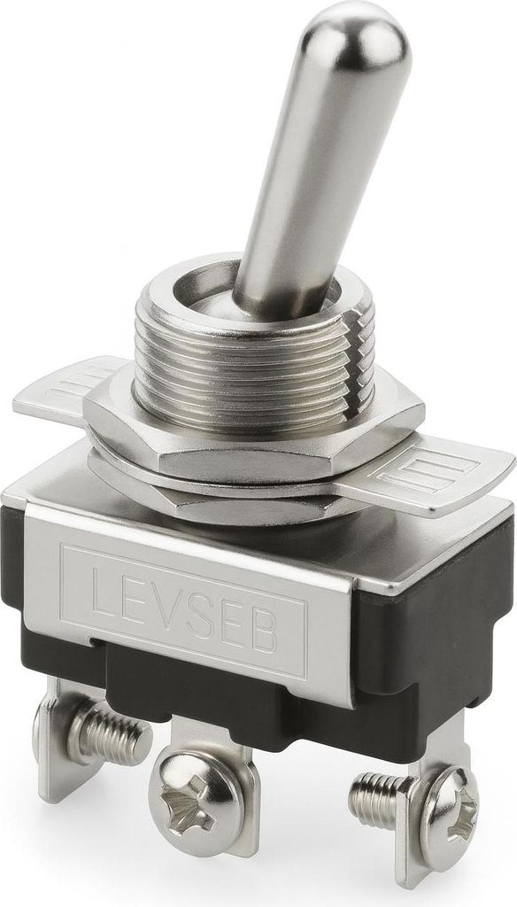 KFZ Kippschalter SPST 3 Pin Ein/Aus/Ein Schalter DC 12V 24V Produktbild 