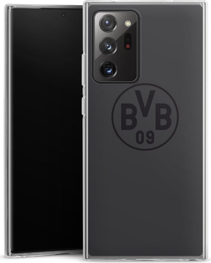 DeinDesign Handyhülle für Samsung Galaxy Note 20 Ultra Silikon Hülle Case Smartphone Schutzhülle BVB Borussia Dortmund Logo