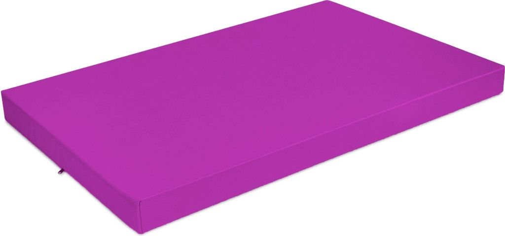 Hundebett Hundekissen Hundematratze Tierbett für Hunde - Wasserdicht, Waschbar - 120x80 cm - Fuchsie