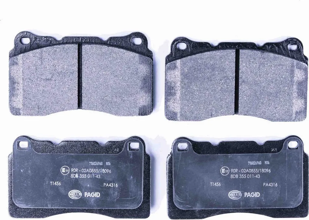 Plaquettes de frein HELLA pour MEGANE III Coupe - Stop Bruit et Usure