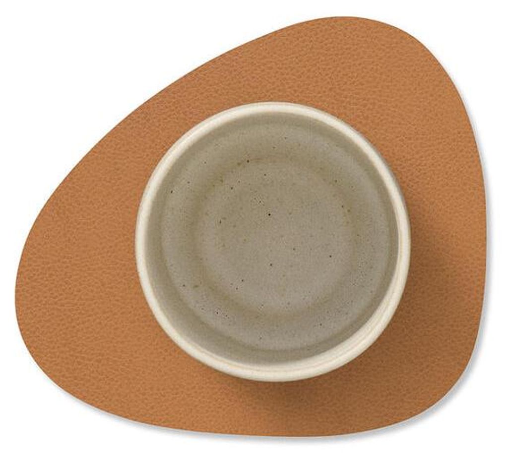 LIND DNA Glasuntersetzer Serene 6-er Set, Farbe:Nature, Form:Curve