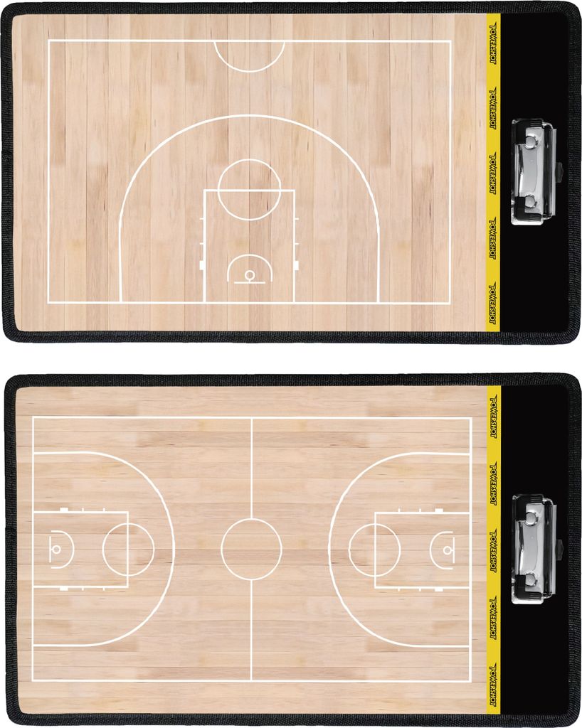 Taktikboard - Basketball - 35 x 20 cm - magnetisch - mit Produktbild 