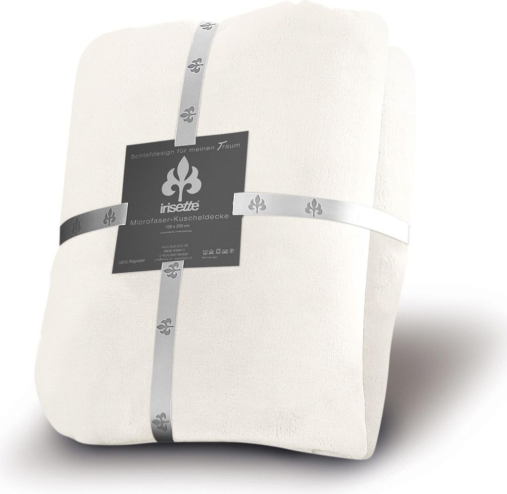 Irisette Microfaser Kuscheldecke Relax Größe 150x200 cm Produktbild 