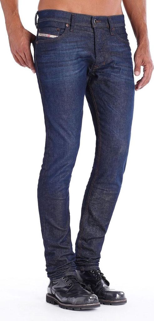 Diesel Tepphar 0837N_Stretch Herren Jeans Hose Slim Carrot