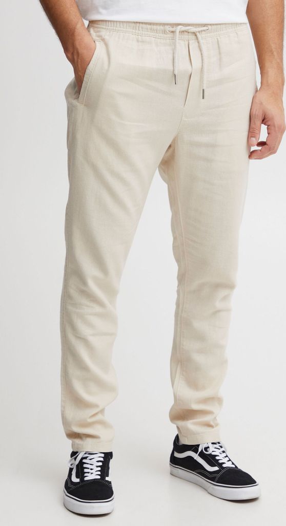 Solid SDTaiz PA Herren Hose aus Leinenmix Stoffhose Regular fit