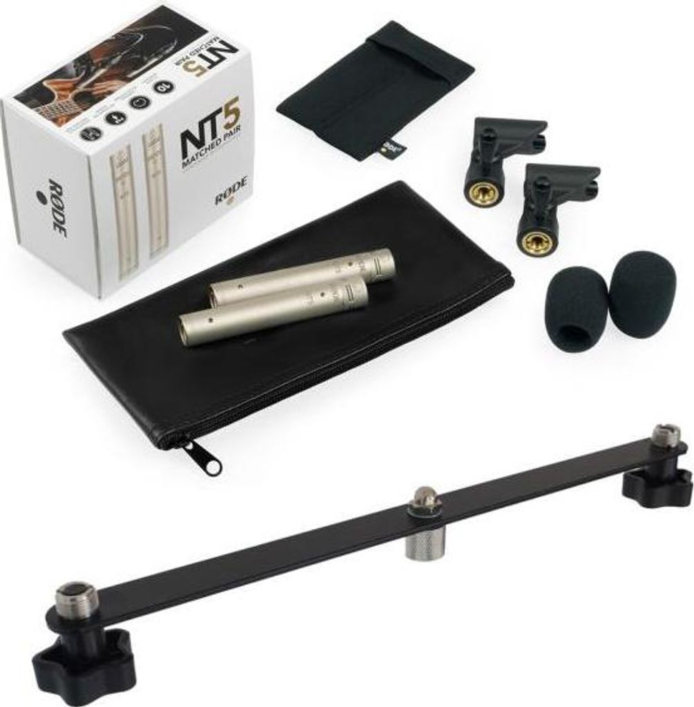 Rode NT5 MP Mikrofon-Set mit STB01 Stereo-Schiene