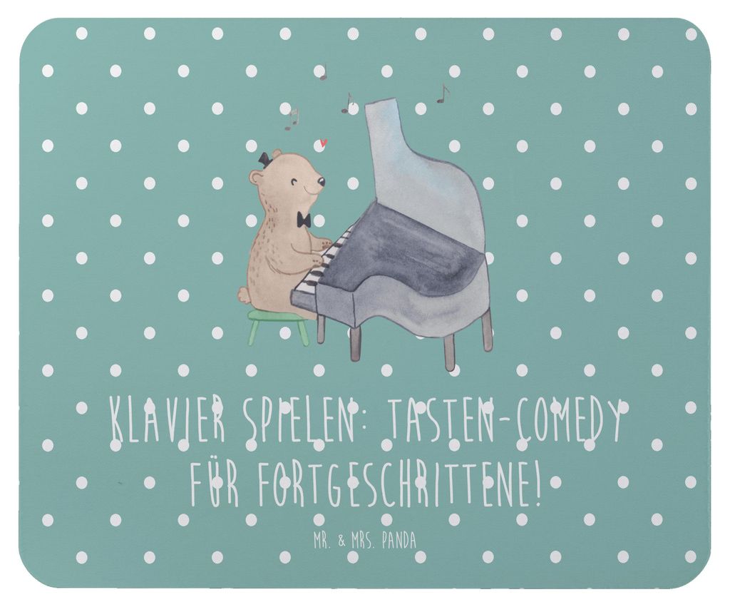 Mr. & Mrs. Panda Mousepad Klavier Tasten - Meeresbrise - Produktbild 