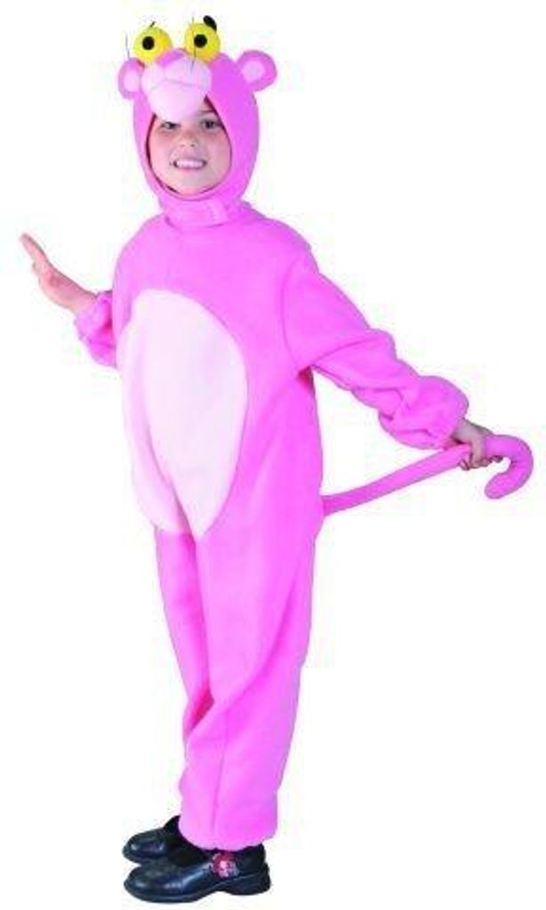 Panther Kostüm Pink für Kinder, Größe:122/128 Produktbild 