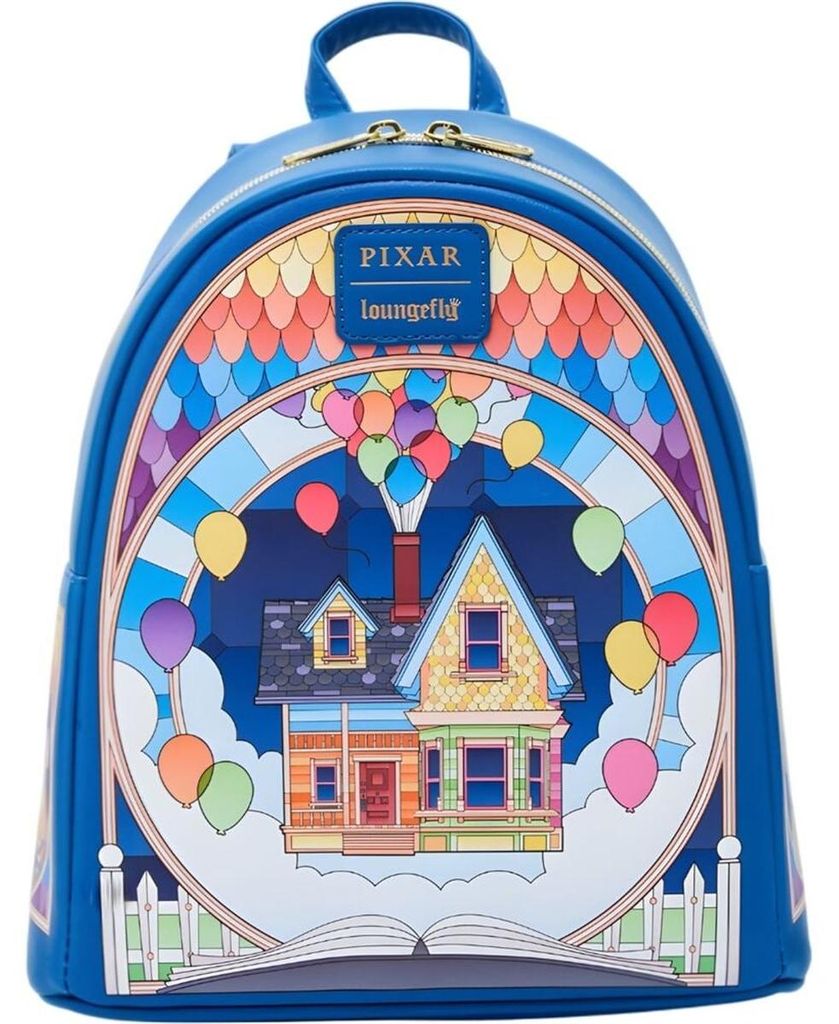Loungefly Disney Pixar Up Stained Glass backpack 26cm Produktbild 
