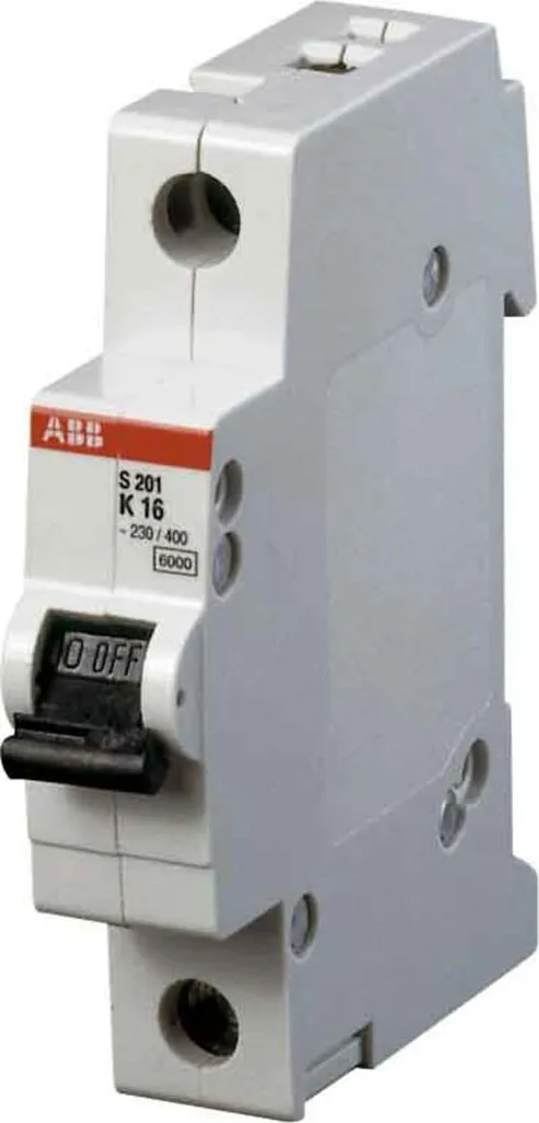Disjoncteur ABB S201-K16 16A : Évitez les Déclenchements de Courbe K 1P