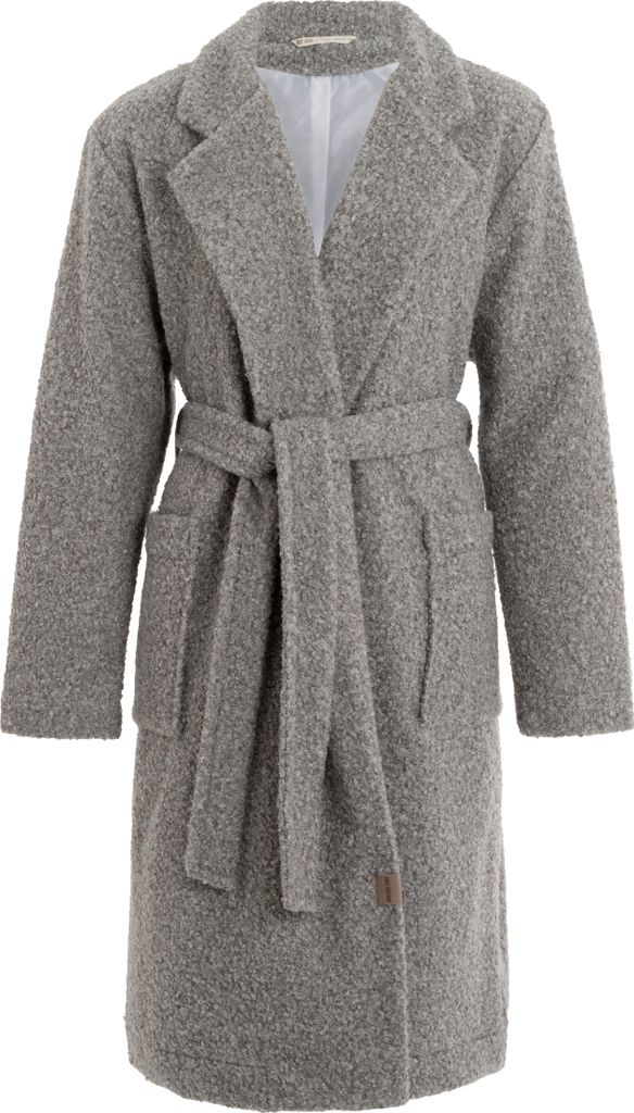 Knit Factory Esra Mantel - Grau - 40/42