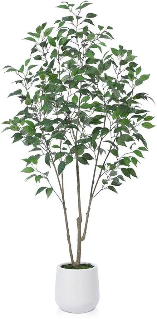 Ficus artificiel réaliste 180 cm résistant et sans entretien intérieur