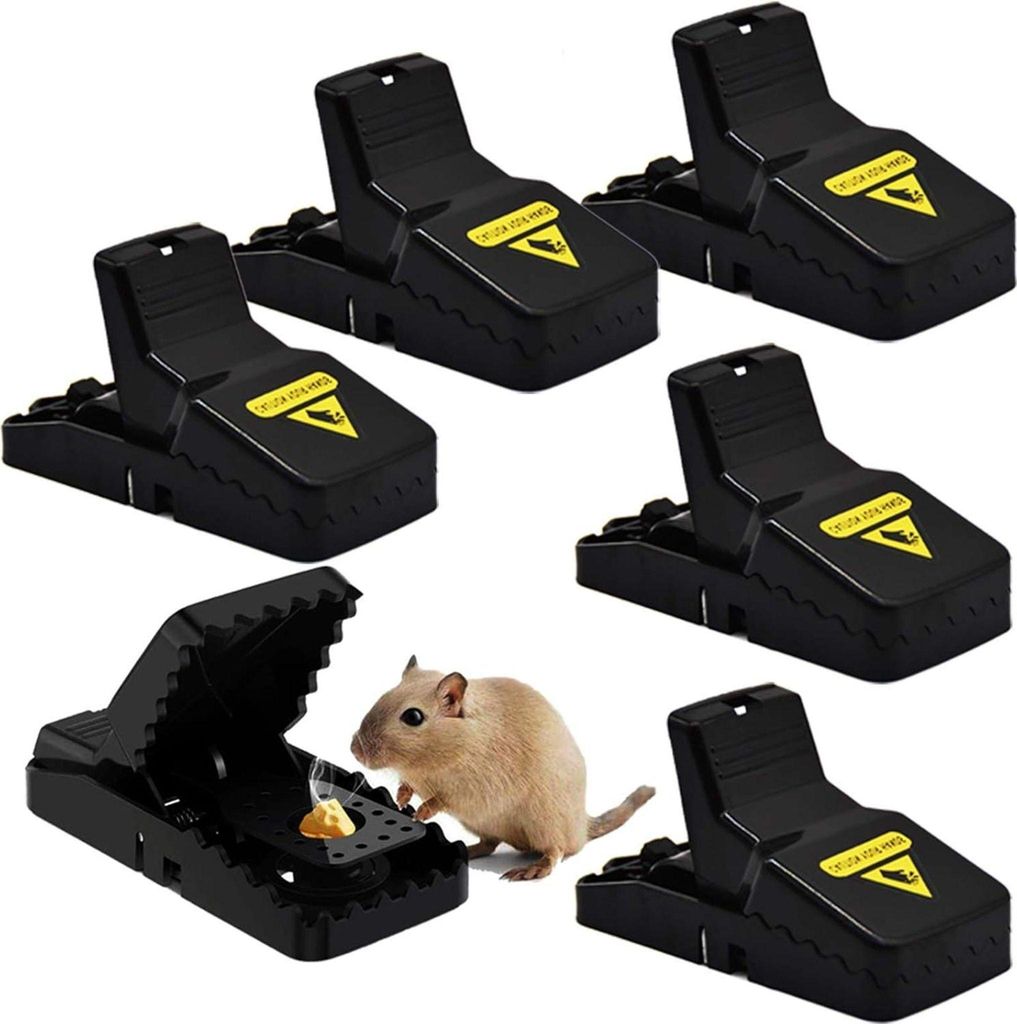 6er Set Profi Mäusefalle Schlagfalle Rattenfalle, Produktbild 