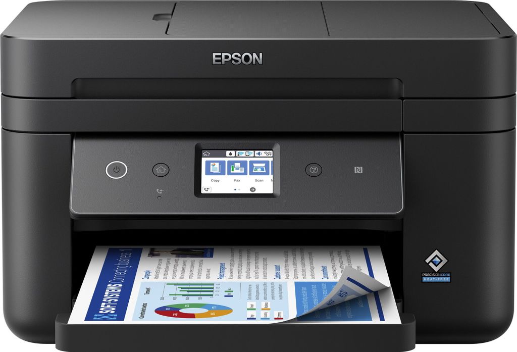 Epson WF-2880DWF Wi-Fi-Multifunktions-Tintenstrahl-Farbdrucker Duplex-ADF