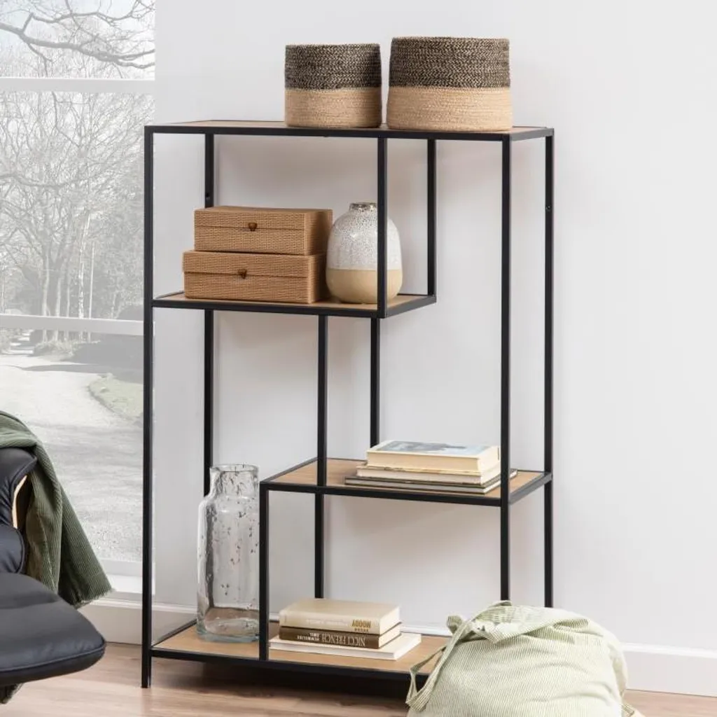 Étagère compacte Dover 2 tablettes - Solution rangement petits espaces - 2