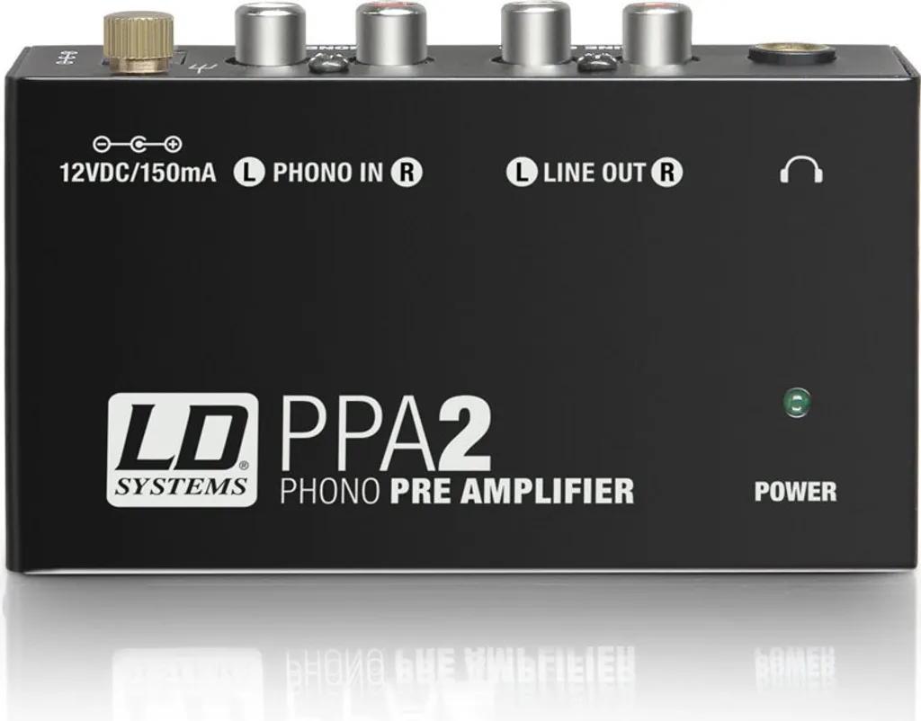 Préampli Phono RIAA LD Systems PPA 2 pour platine vinyle analogique RCA