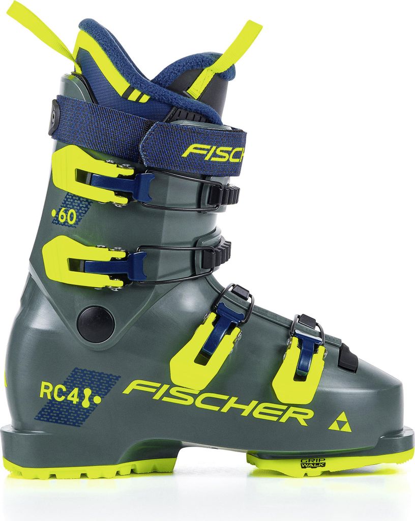 Fischer RC4 60 JR GW Kinder Skischuhe Ski Boots Alpin Skistiefel rhino grey 25,5
