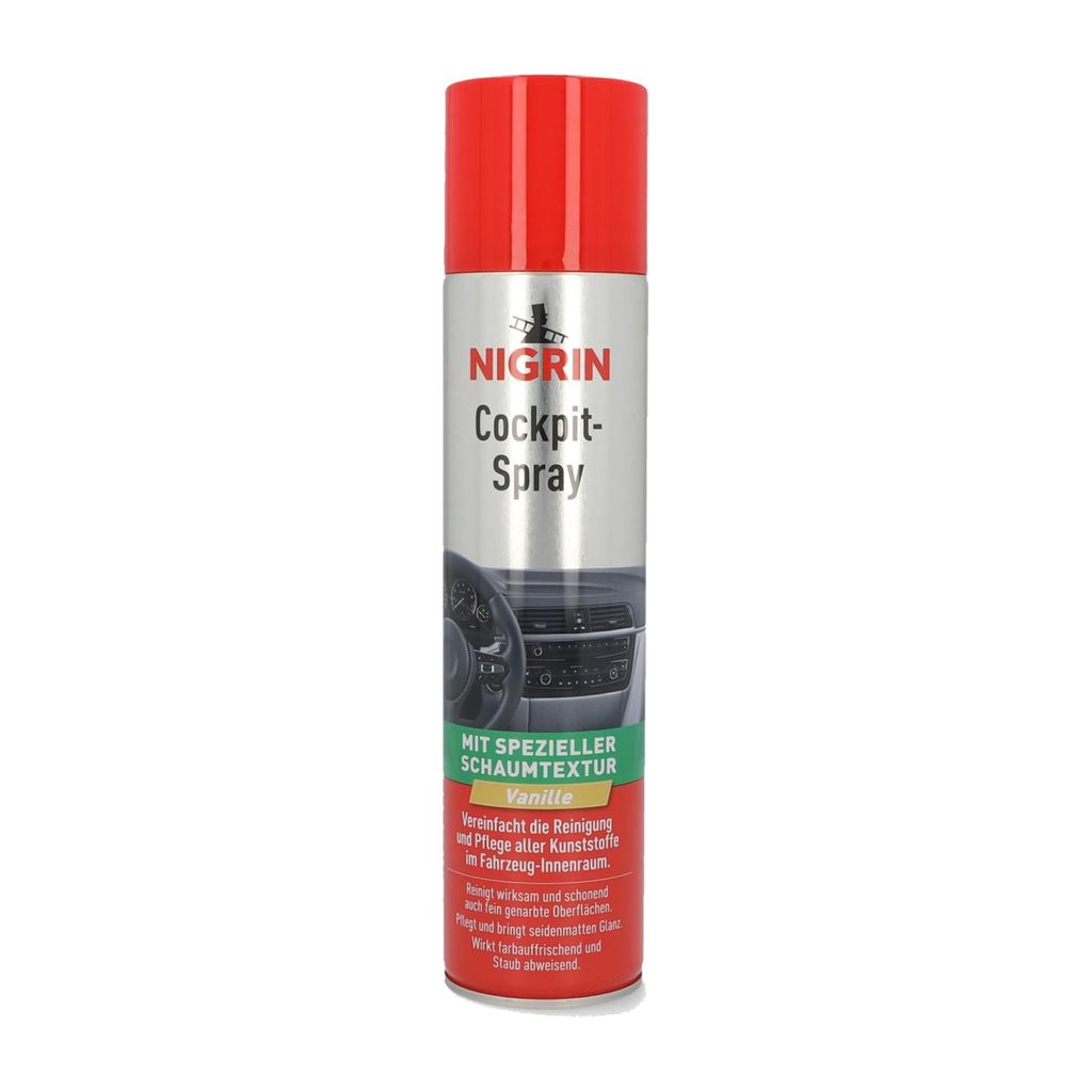 NIGRIN Cockpitspray 400 ml, Vanille-Duft Produktbild 