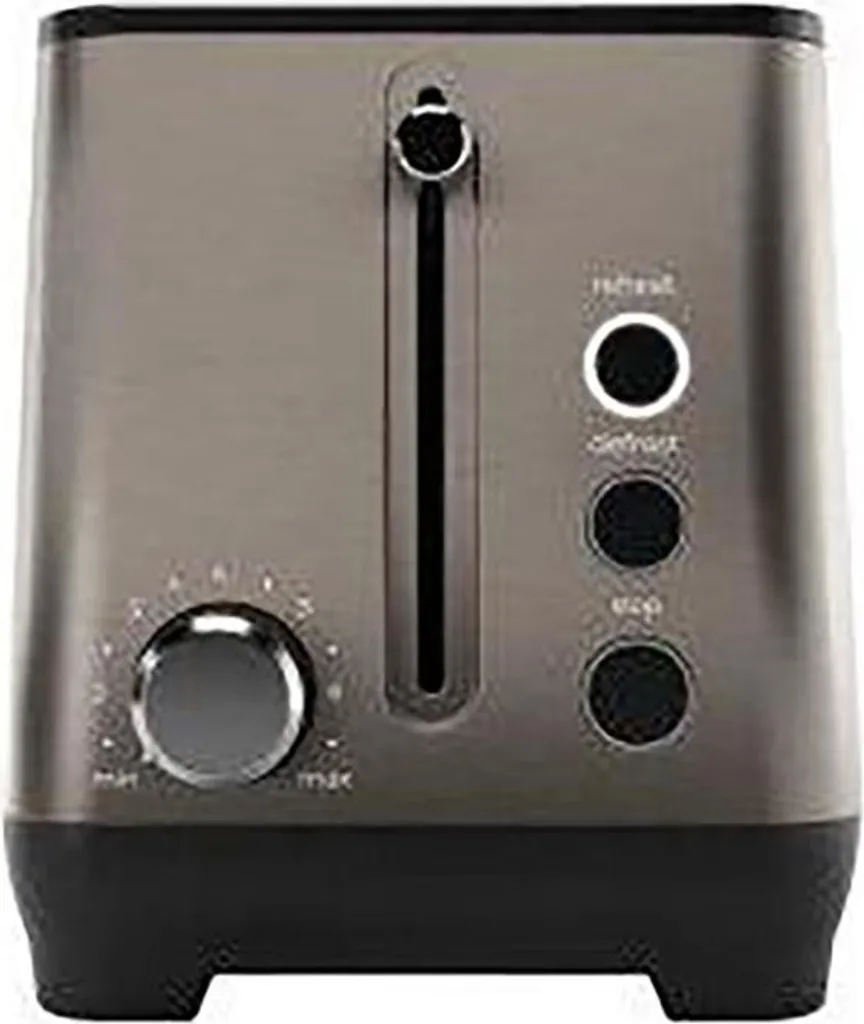 Toasteur électrique 2 fentes 1600W - Grille-pain puissant et rapide