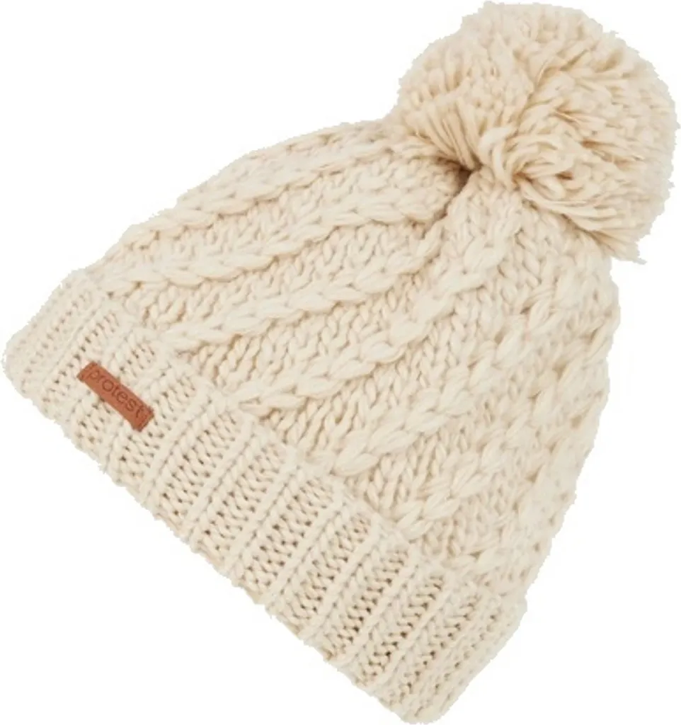 Bonnet Protest PRTPAISLEY Kitoffwhite 55 - Fini le froid aux oreilles