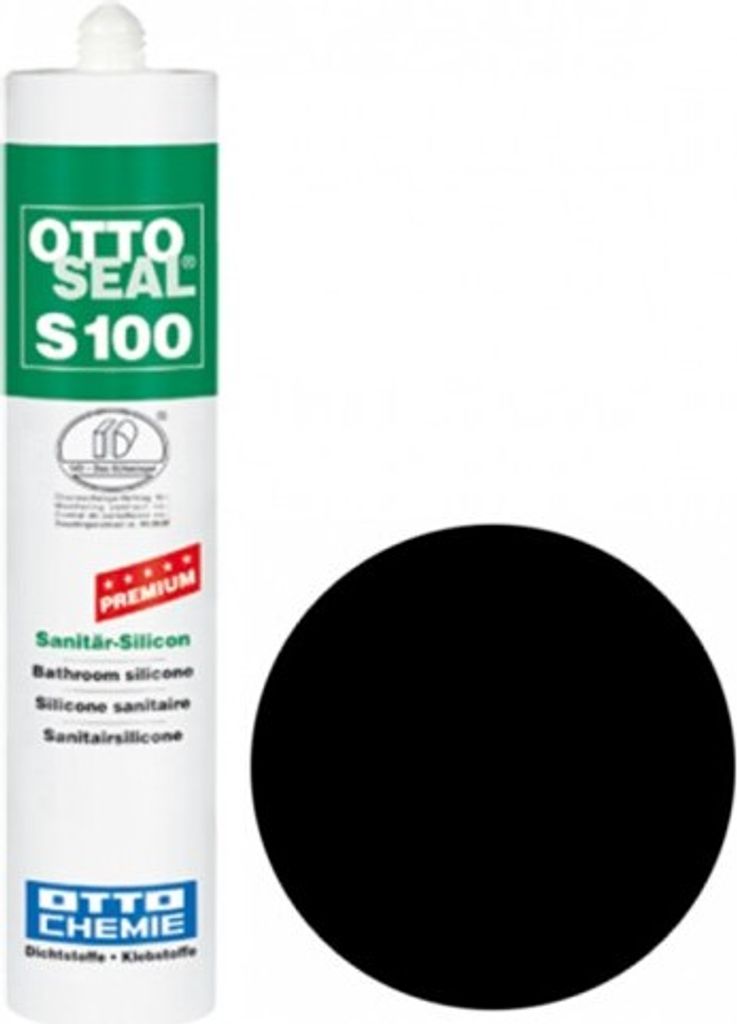 Otto Chemie Ottoseal S100 Silikon 300ml C04 Schwarz