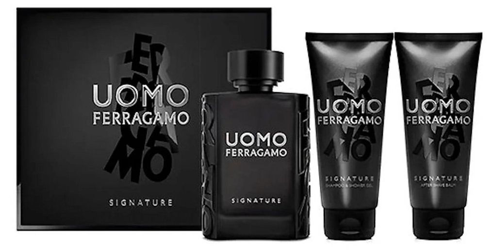 Ferragamo Uomo Signature EDP 100 ml + ASB 100 ml + Shampoo Obrázok produktu 