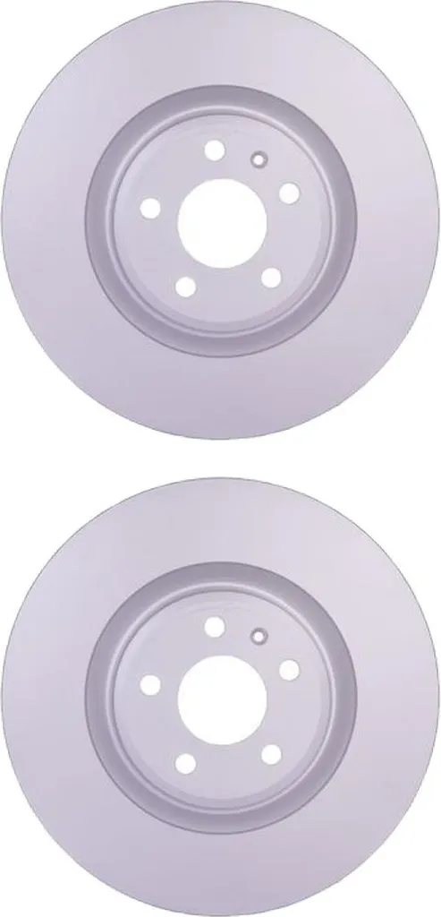 Paire de Disques de Frein HELLA 8DD 355 129-221 pour Essieu Avant