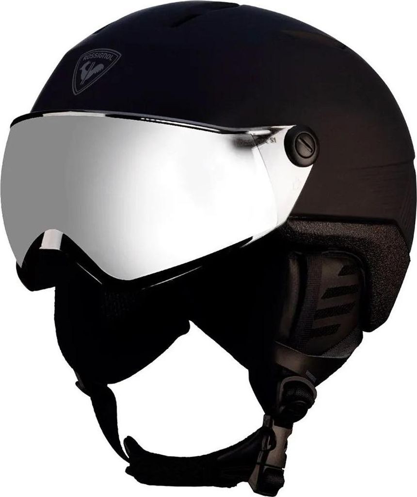 Rossignol Fit Visor Impacts Helm Mit Visier Silber L-XL Silber L-XL
