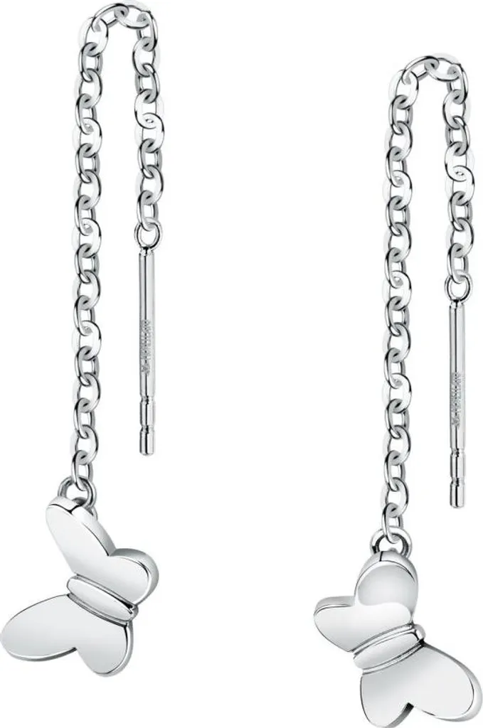 Boucles d'oreilles hypoallergéniques papillons acier pour oreilles sensibles