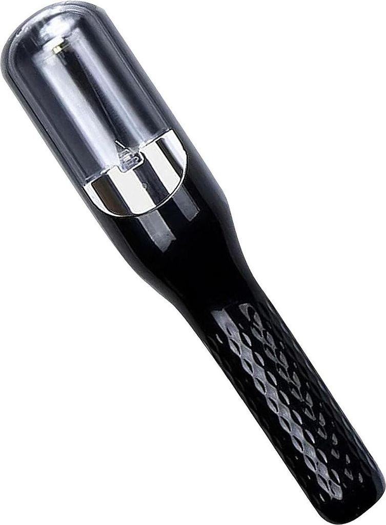 Elektrischer Haarschneider, Split-Haarschneider, LED Blau, Akku, tragbar, 2-in-1