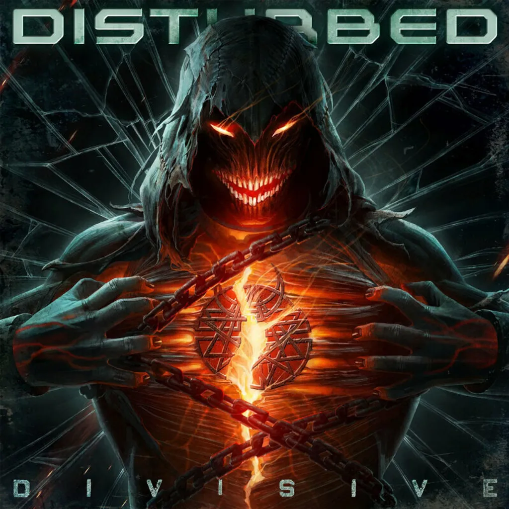 Disturbed Divisive Album Vinyle Argent Edition Limitée Indie LP Neuf