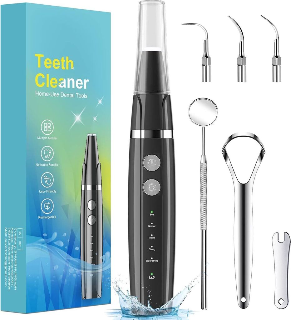 Zahnreinigung Set Ultraschall Zahnsteinentferner, Produktbild 1