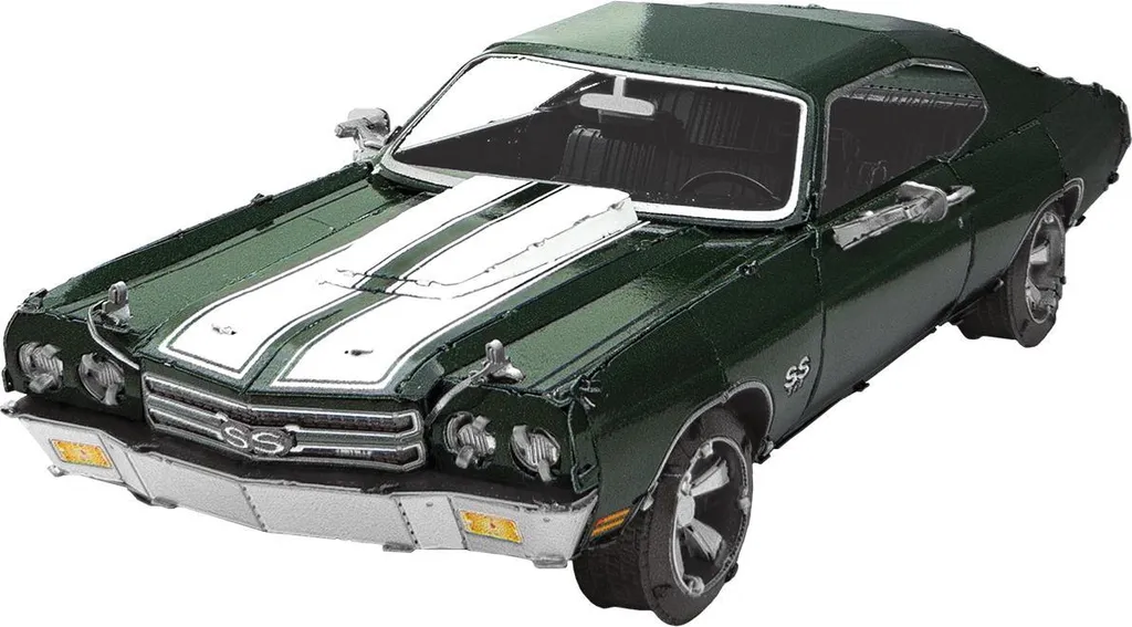 Maquette Acier 1970 Chevy Chevelle Réplique Détaillée Metal Earth 3D
