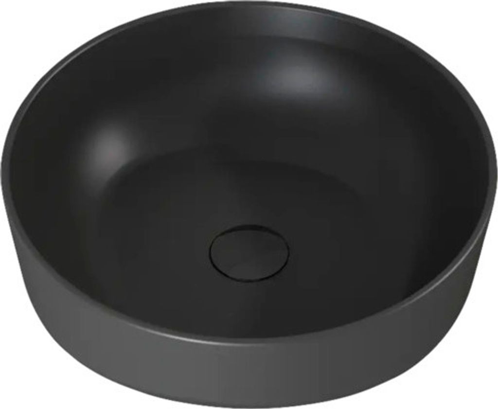 Jungborn Aufsatzwaschbecken 415 x 415 mm anthrazit matt