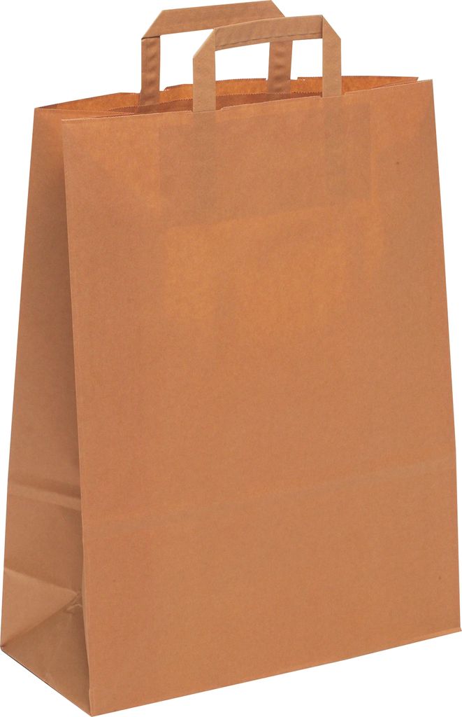 SOENNECKEN Papiertragetasche Topcraft 1FTTC000032 gr braun 50 St./Pack