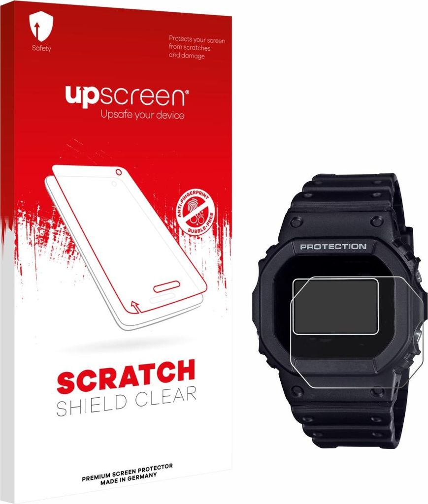 upscreen Schutzfolie für Casio G-Shock DW-5600RL-1 Produktbild 