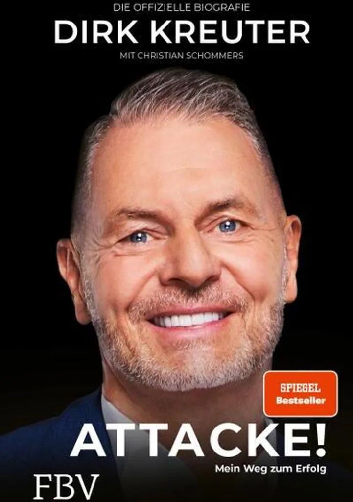 Dirk Kreuter Attacke ! Livre de Motivation et Tactiques de Vente Pro