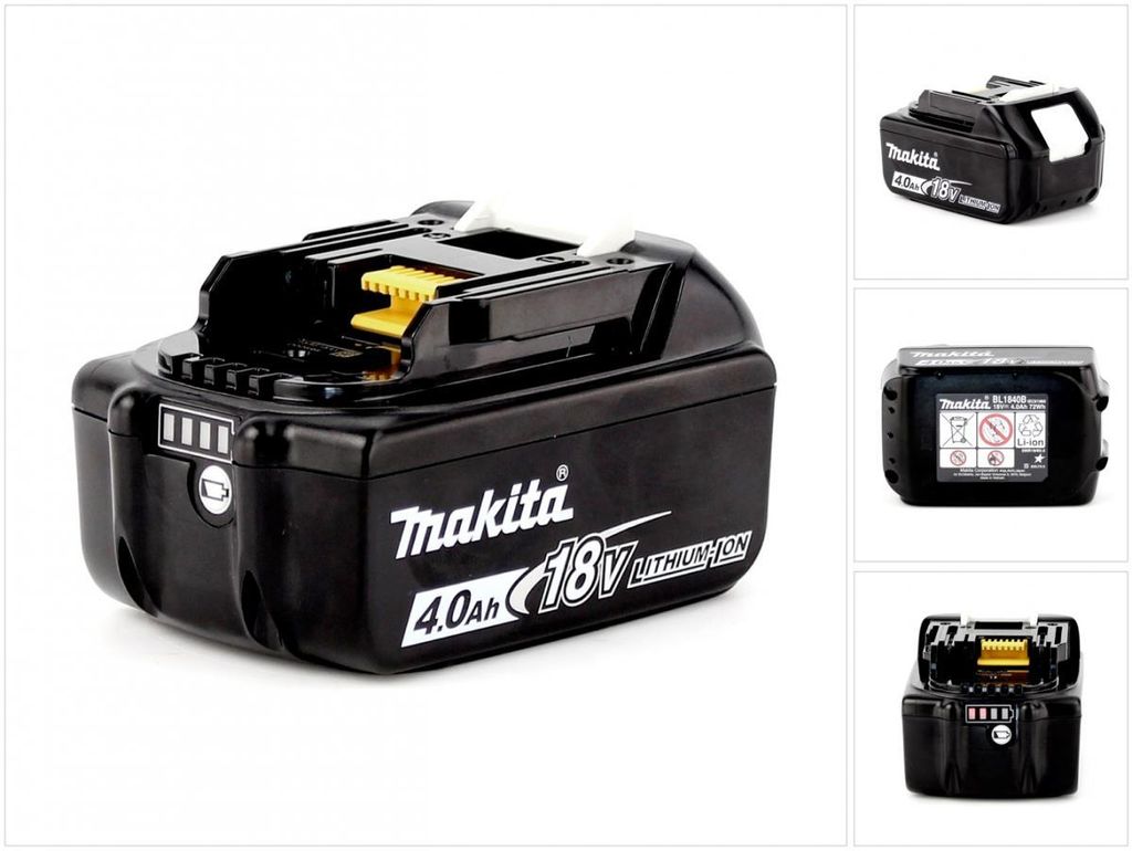 Makita BL 1840 B 18 V -  4 Ah / 4000 mAh ( 197265-4 ) Immagine del prodotto 